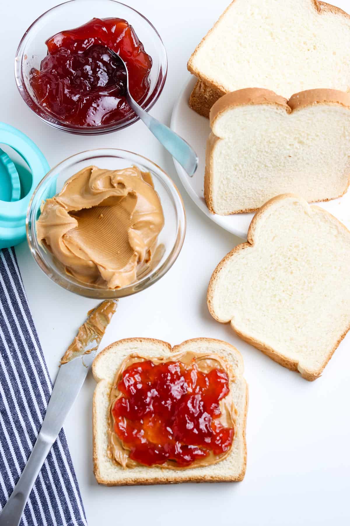 Spread Jelly On Top of the Peanut Butter