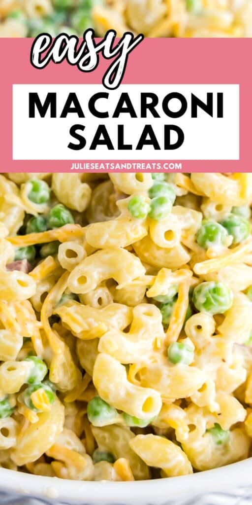 Macaroni Salad Pinterest Image