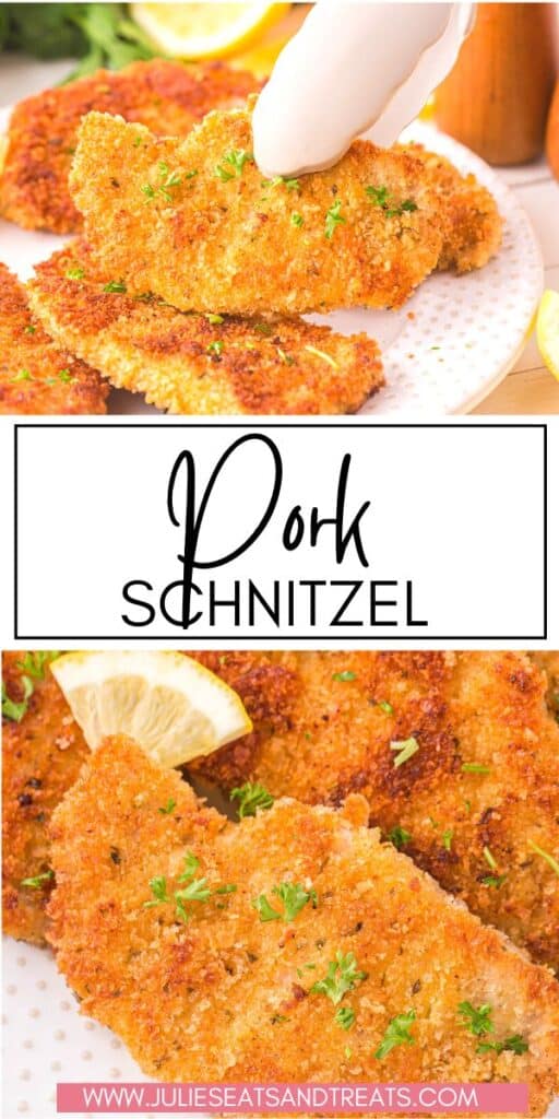 Pork Schnitzel JET Pinterest Image
