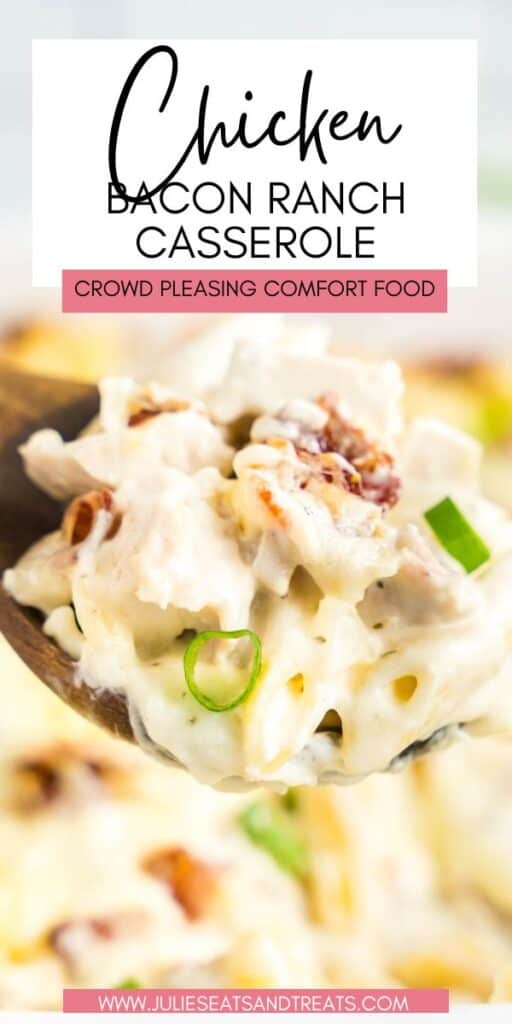 Crock Pot Chicken Bacon Ranch Pizza Casserole - Beyer Eats and Drinks