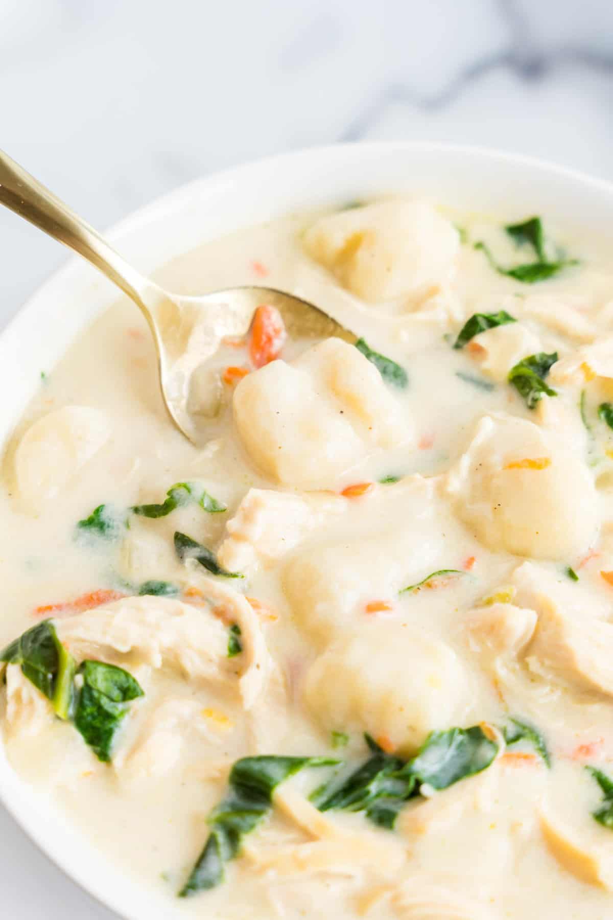 Olive Garden Chicken Gnocchi Soup Recipe