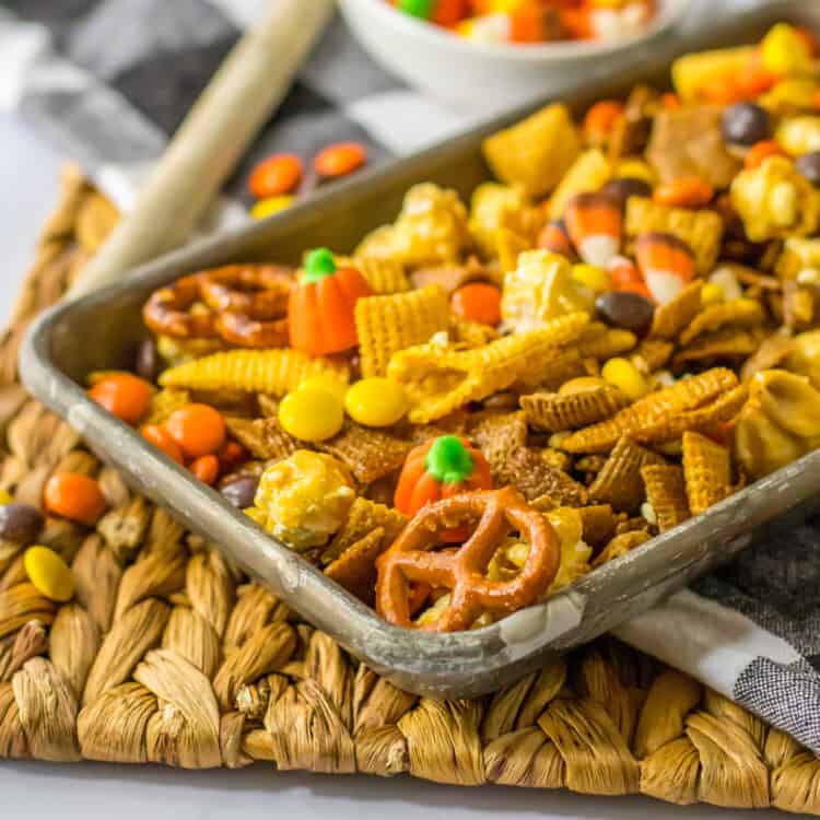 Fall Snack Mix Square Image