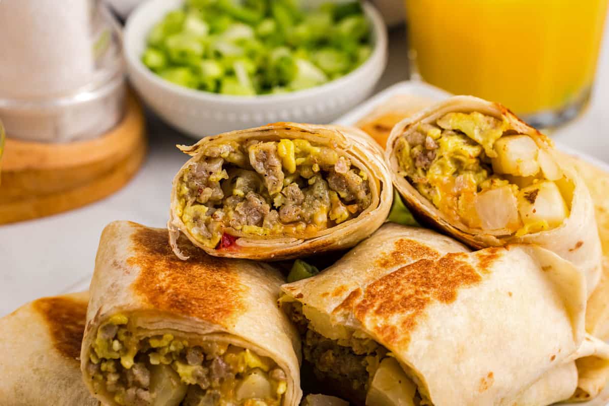 Breakfast Burritos • make ahead and freeze!