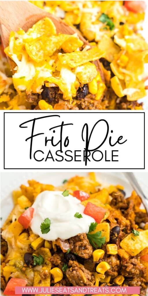 Frito Pie Casserole JET Pinterest Image