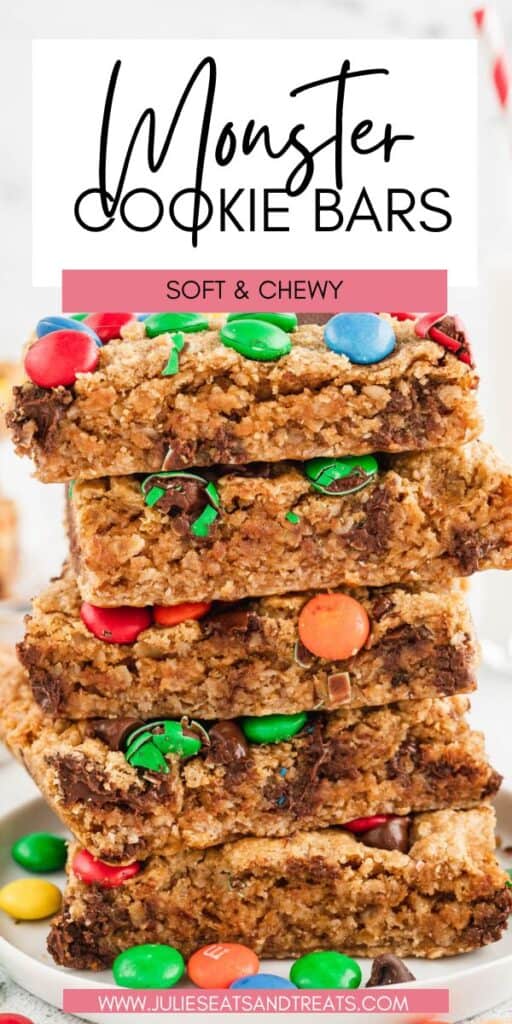 Monster Cookie Bars JET Pin Image