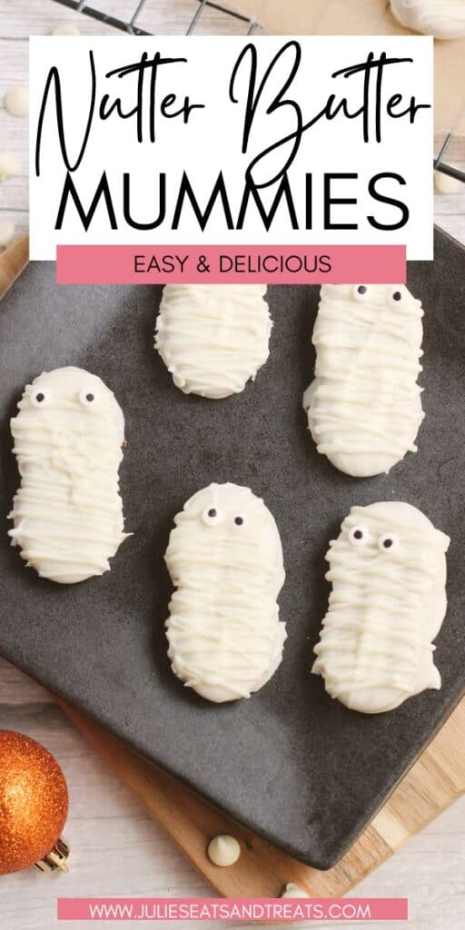 Nutter Butter Mummies JET Pinterest Image