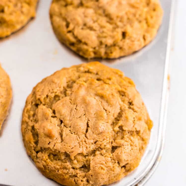 Peanut Butter Banana Muffins