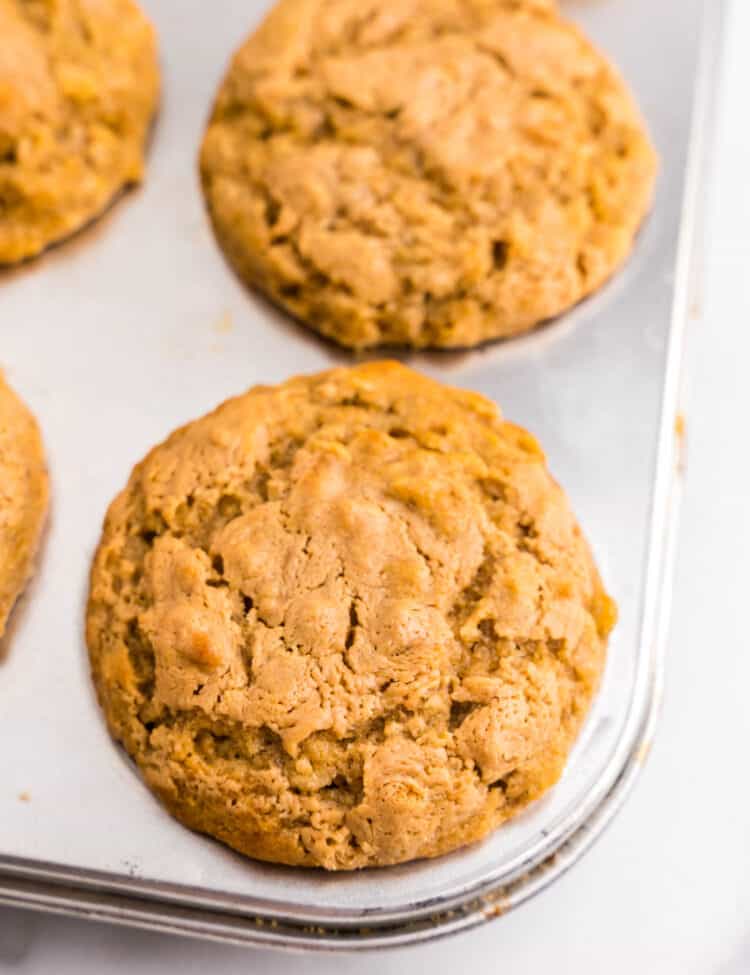 Peanut Butter Banana Muffins