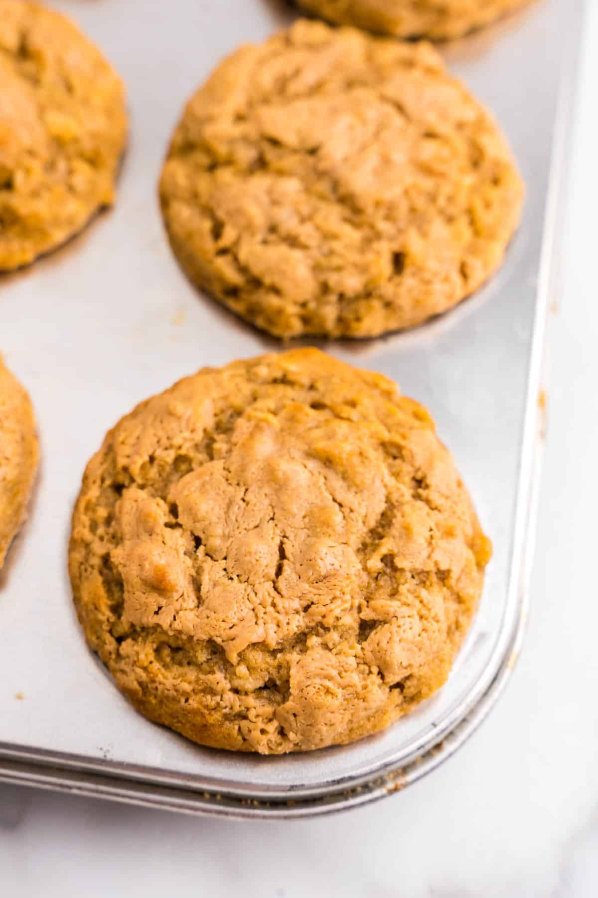 Peanut Butter Banana Muffins