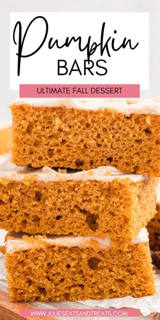 Pumpkin Bars JET Pin Image