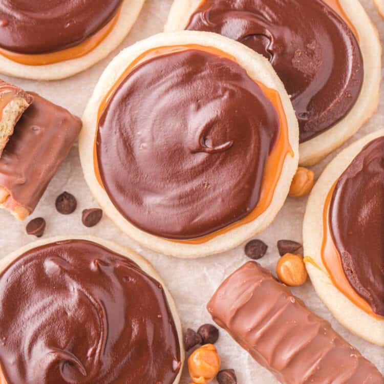 Homemade Twix Cookies Recipe