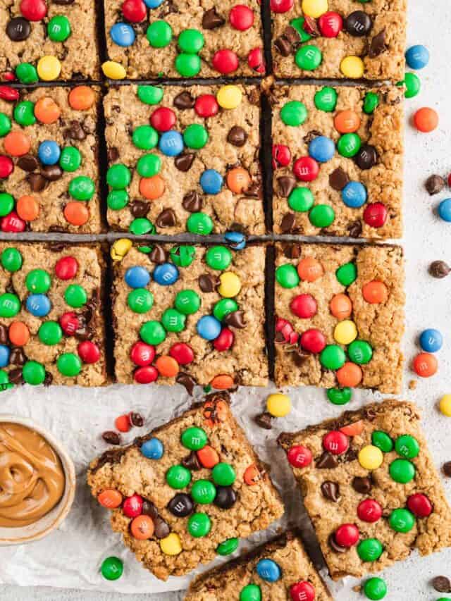 Monster Cookie Bars