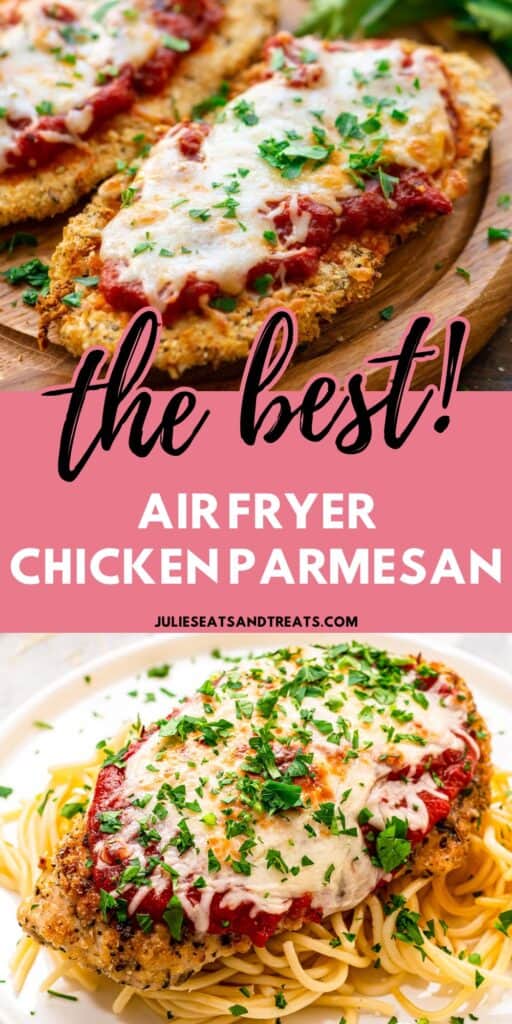 Air Fryer Chicken Parmesan Pin Image