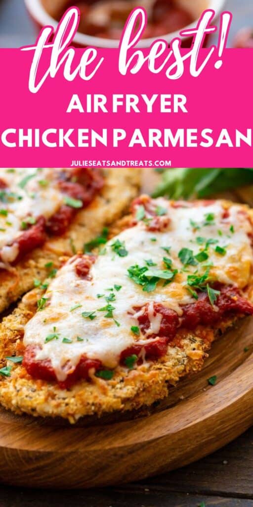 Air Fryer Chicken Parmesan Pinterest Image