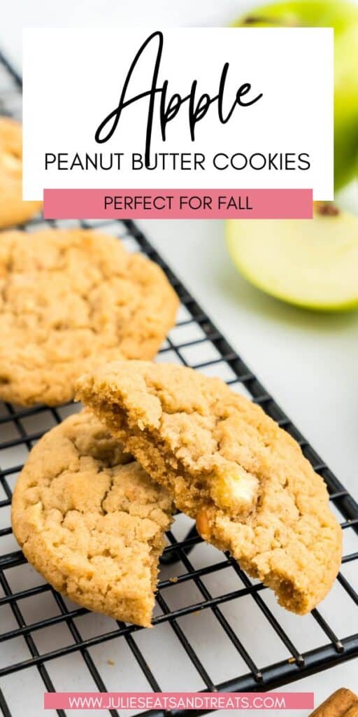 Apple Peanut Butter Cookies JET Pin Image