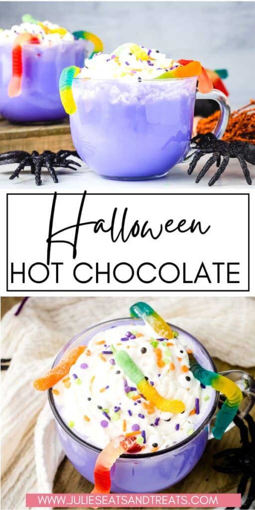 Halloween Hot Chocolate JET Pin Image