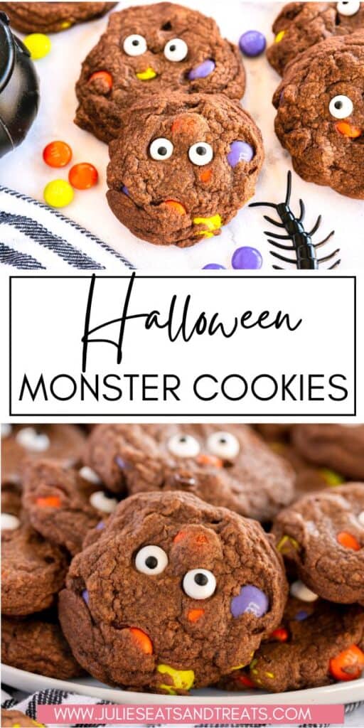 Halloween Monster Cookies JET Pin Image