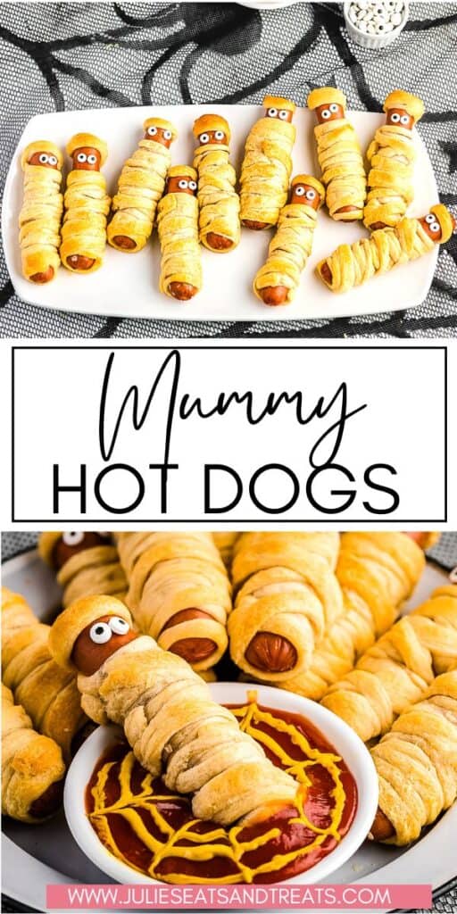 Mummy Hot Dogs JET Pin Image