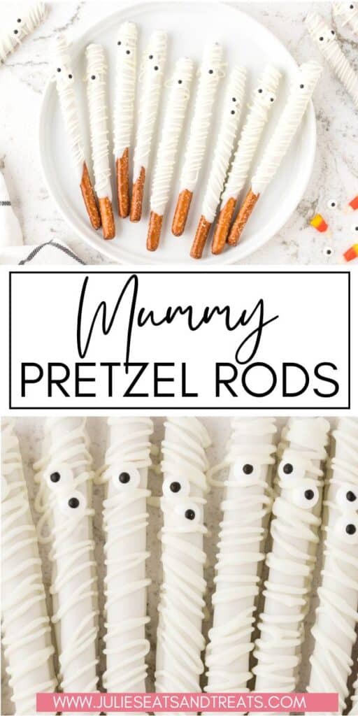 Mummy Pretzel Rods JET Pin Image