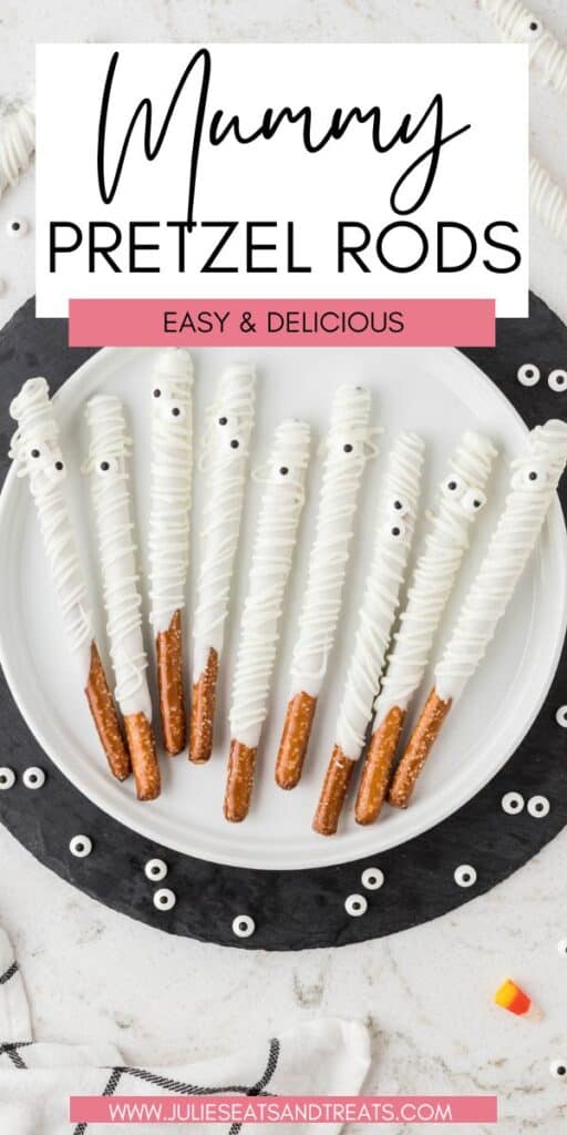 Mummy Pretzel Rods JET Pinterest Image