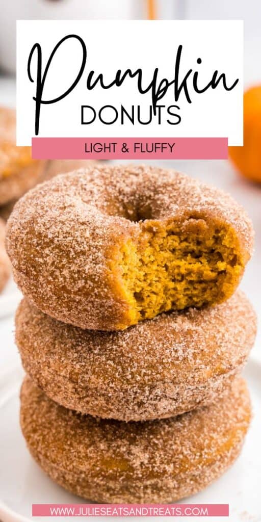 Pumpkin Donuts JET Pin Image