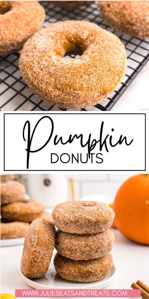 Pumpkin Donuts JET Pinterest Image