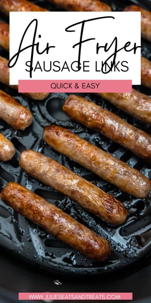 Air Fryer Sausage Links JET Pin Image