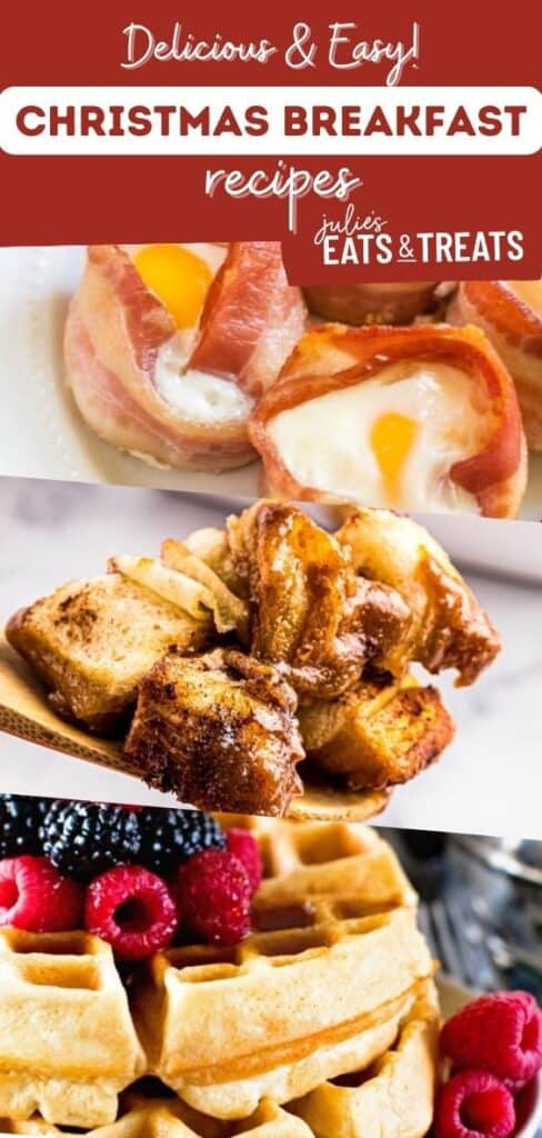 Christmas Breakfast Recipes Pin image