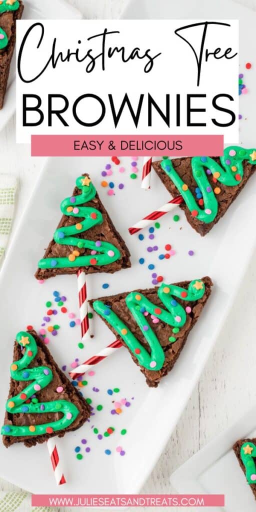 Christmas Tree Brownies JET Pin Image