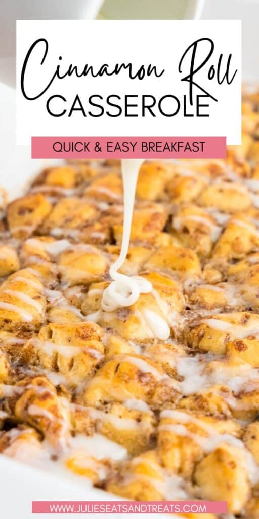 Cinnamon Roll Casserole JET Pin Image