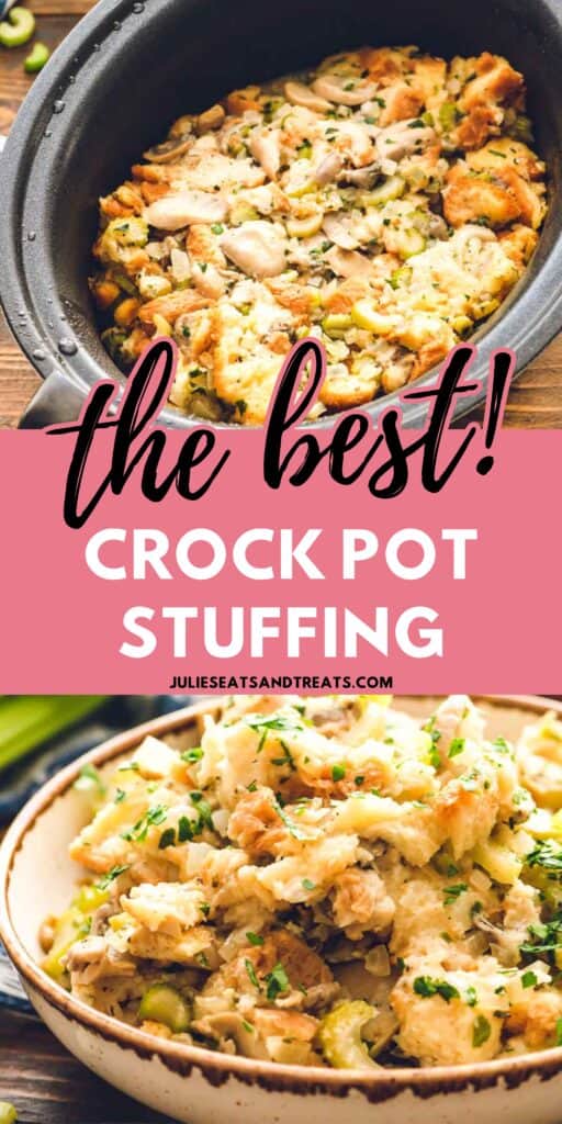 Crock Pot Stuffing Pinterest Image