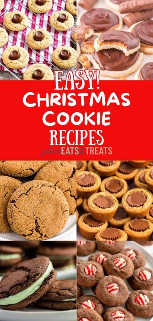 Easy Christmas Cookies Pin image