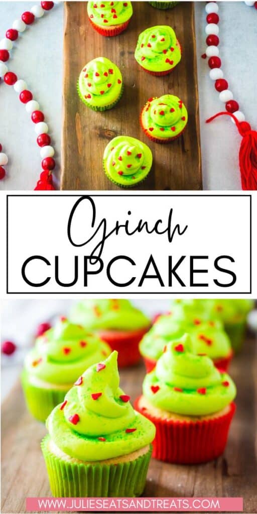 Grinch Cupcakes JET Pin Image