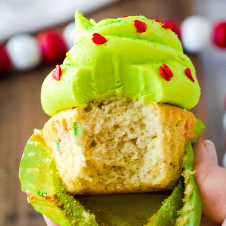 Grinch Cupcakes Square Image