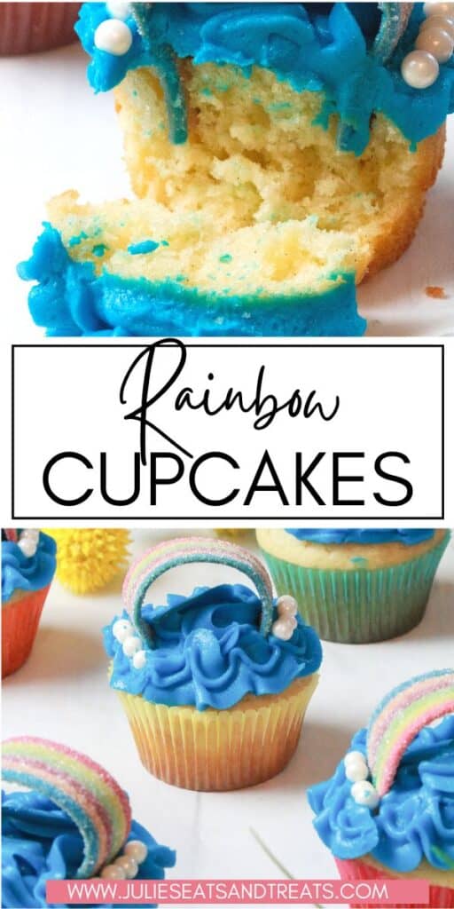 Rainbow Cupcakes JET Pin Image