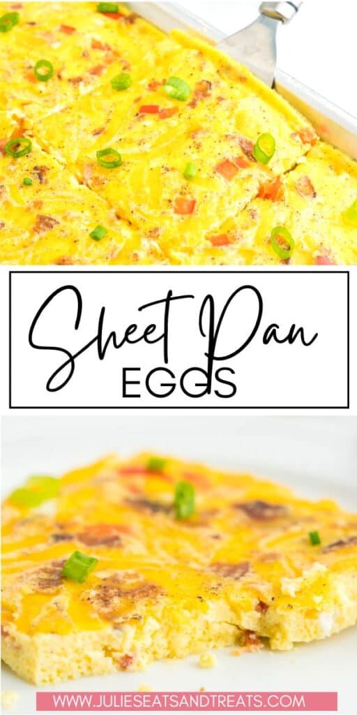 Sheet Pan Eggs - Julie's Eats & Treats ®