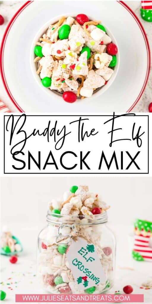 Buddy the Elf Snack Mix JET Pin Image