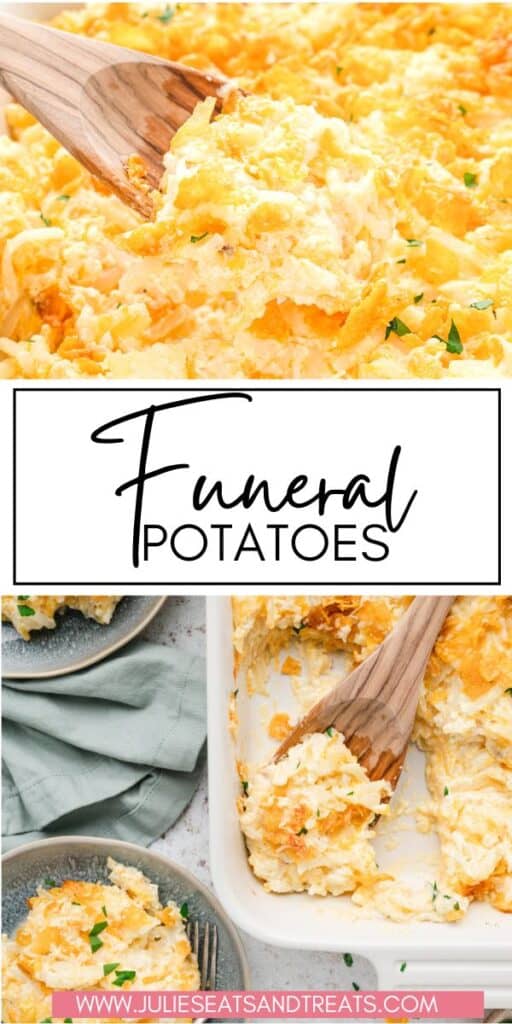 Funeral Potatoes JET Pinterest Image