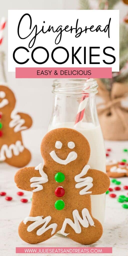 Gingerbread Cookies JET Pinterest Image