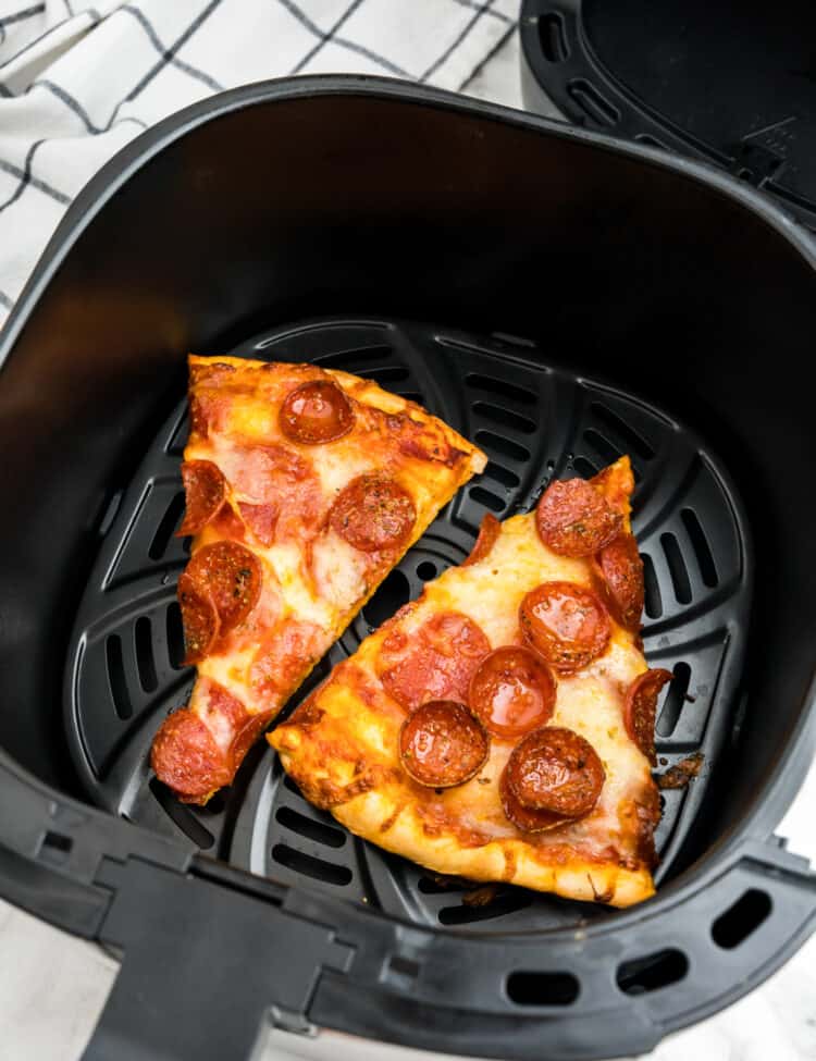 Air fryer pizza reheat clearance
