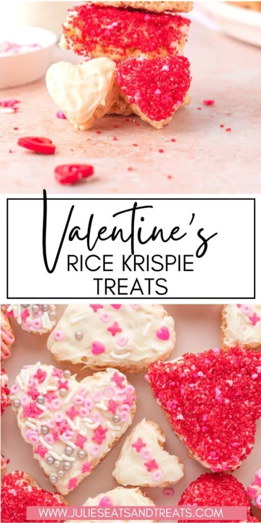 Valentine's Rice Krispie Treats JET Pin Image