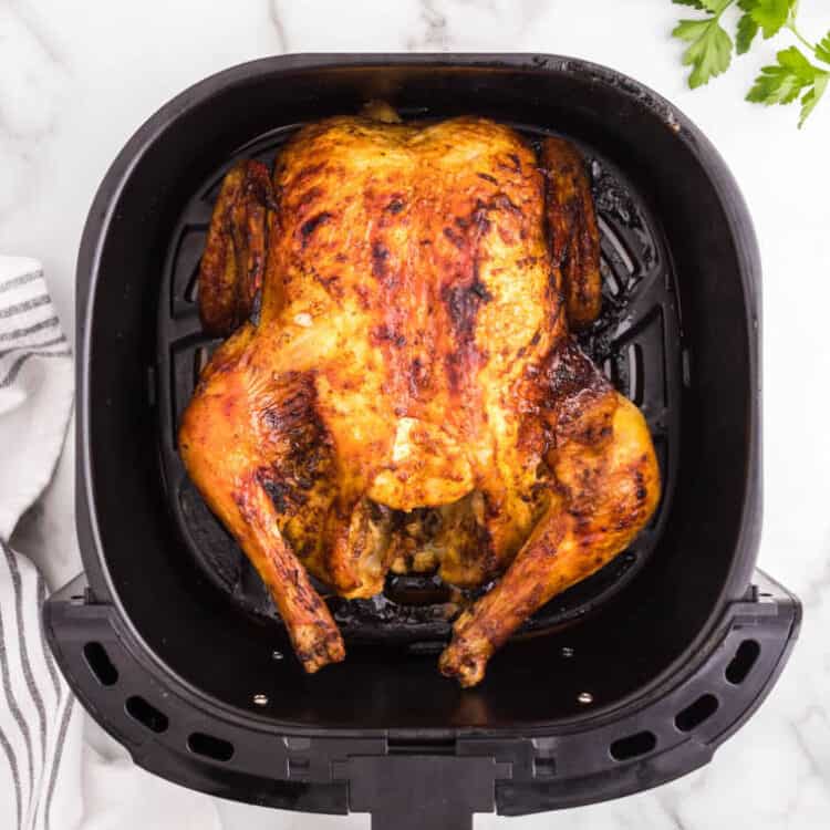 Whole Chicken in Air Fryer