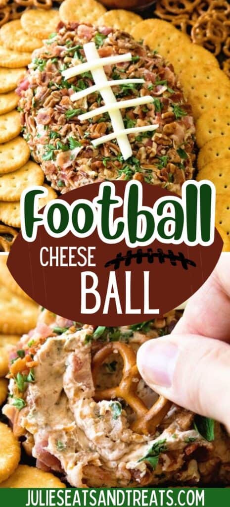 Football Cheese Ball Pin Image