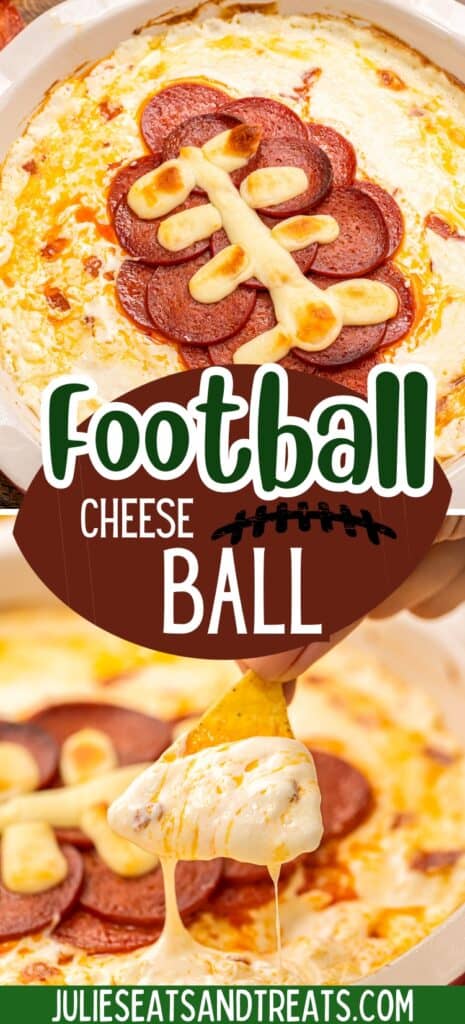 Football Pepperoni Dip Pinterest Image