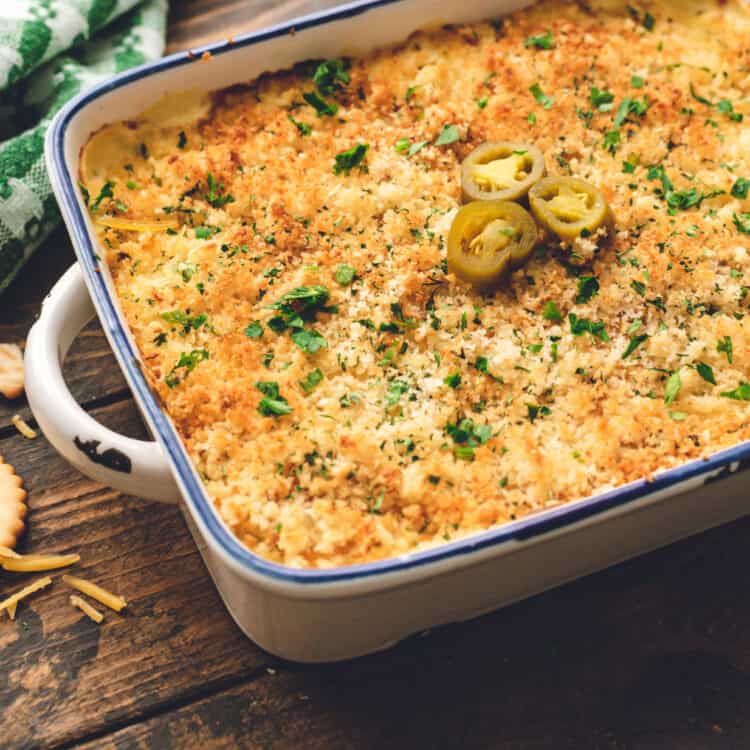 Jalapeno Popper Dip Square