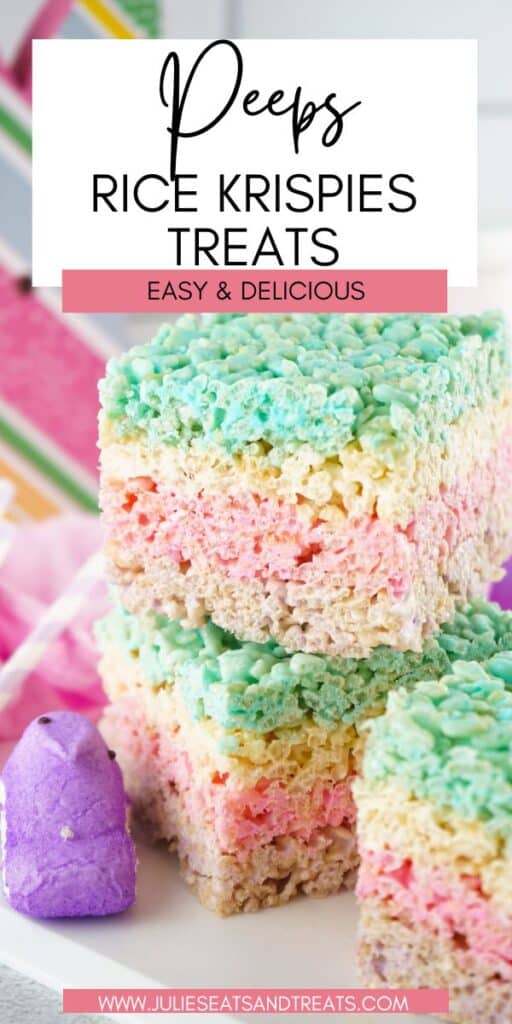 Peeps Rice Krispies Treats JET Pinterest Image