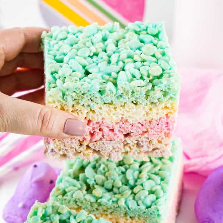 Peeps Rice Krispies Treats Square Image