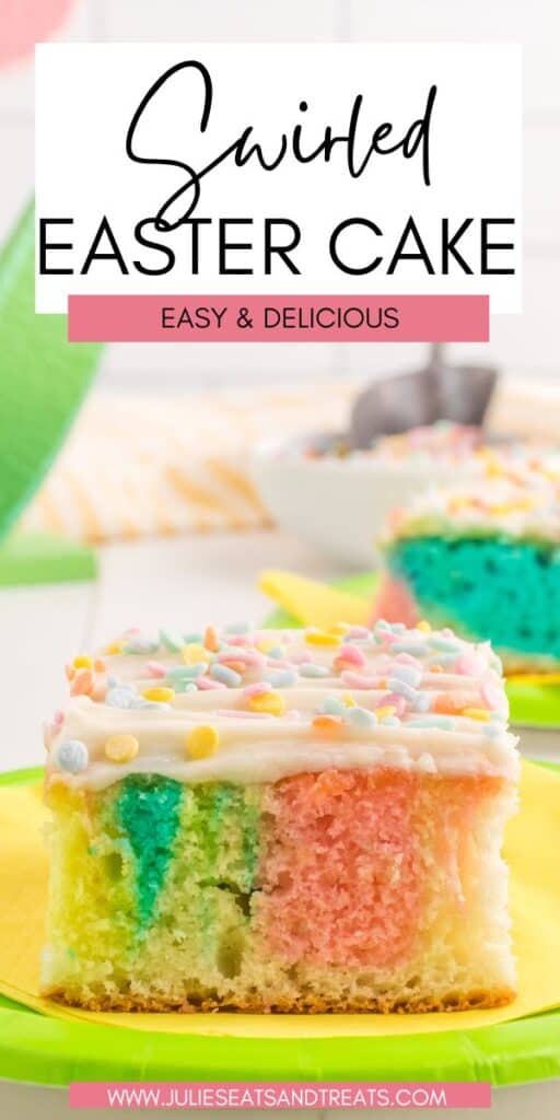 Swirled Easter Cake JET Pinterest Image