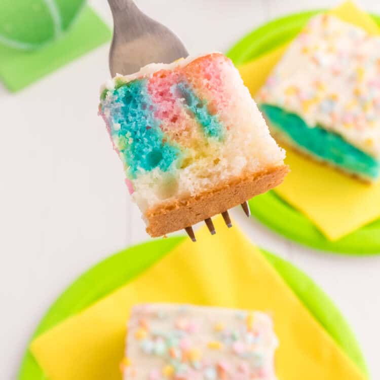 Swirled Easter Cake Square Image