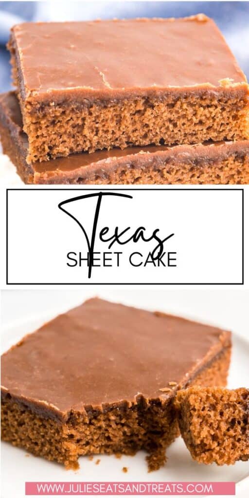Texas Sheet Cake JET Pinterest